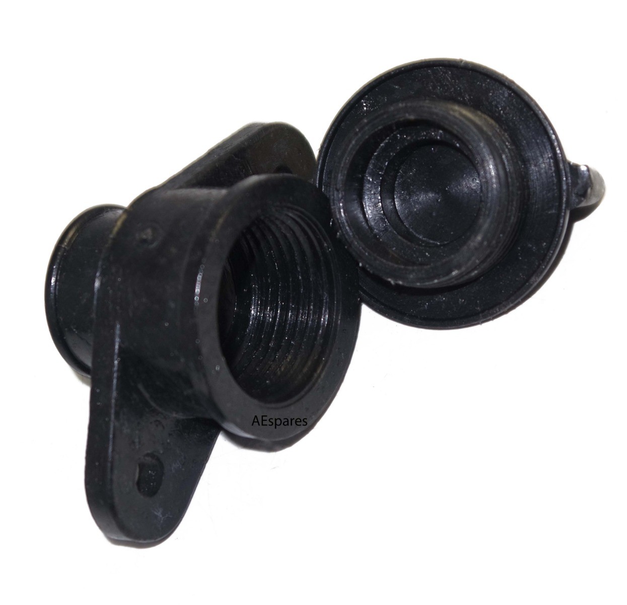 1970's Yamaha RD350 Complete Oil Filler Neck With Filler Cap 
