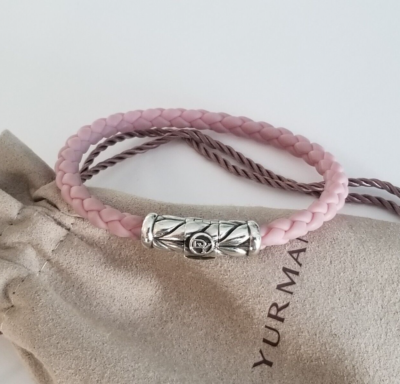 David yurman cheap pink rubber bracelet