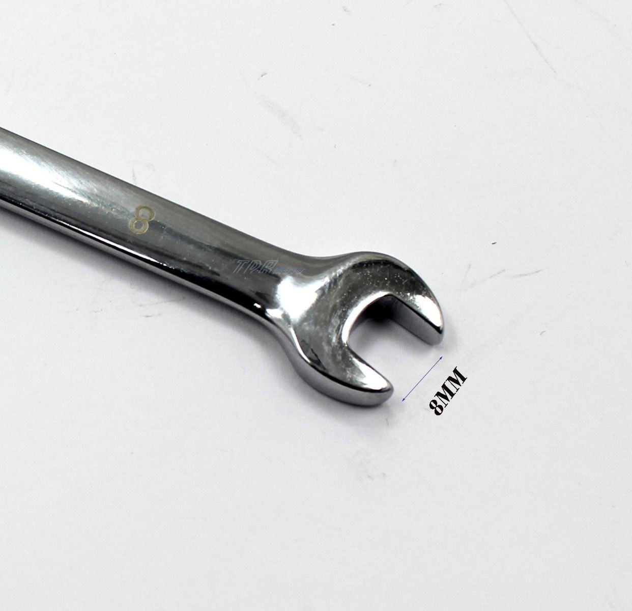 8MM H8 RATCHET RATCHETING COMBINATION RING OPEN END SPANNER WRENCH GEAR