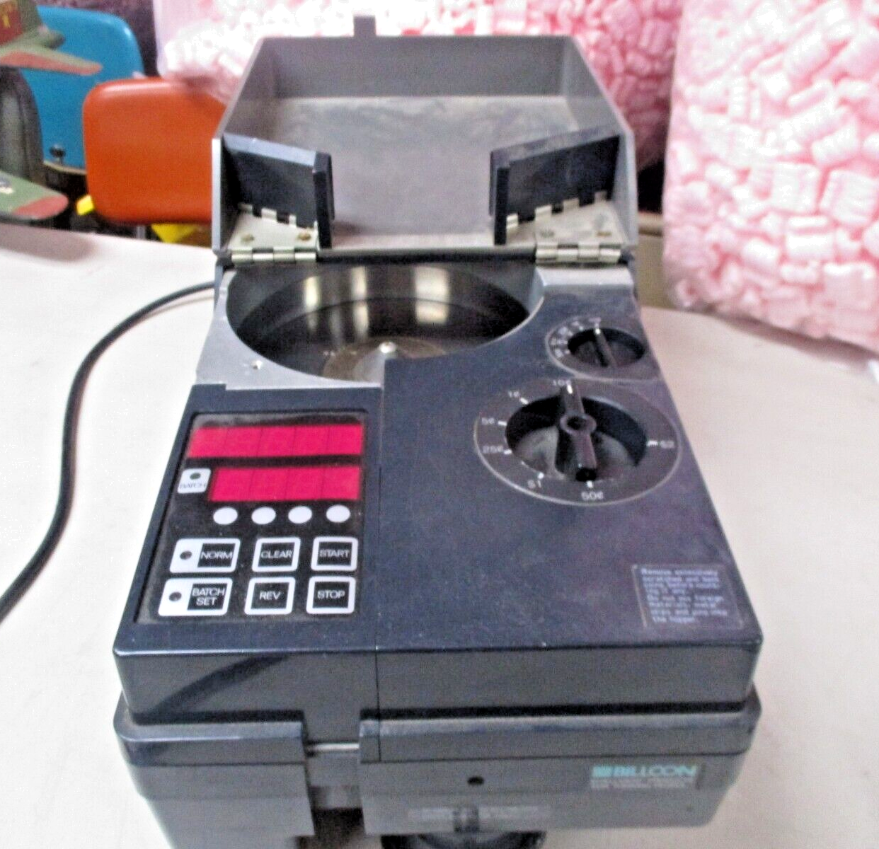 BILLCON⁄ビルコン CVK-70 コインカウンター 硬貨計算機 良品 コインカウンター / 硬貨計数機 ビルコン