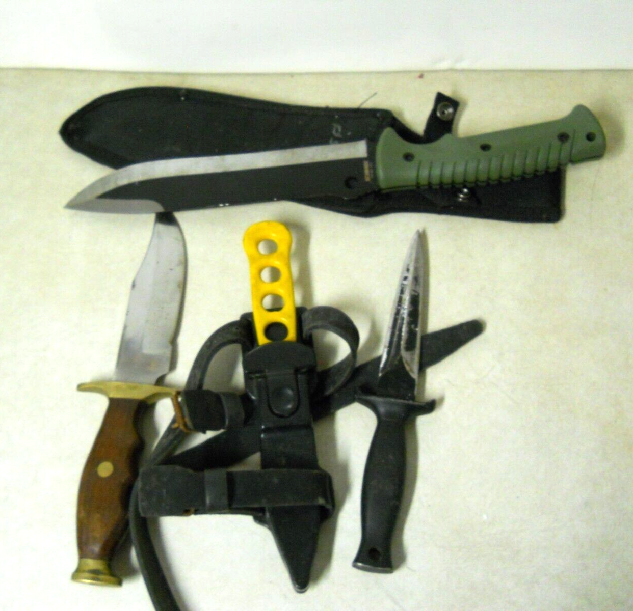 Schrade Machete Uc210 Dagger Bowie