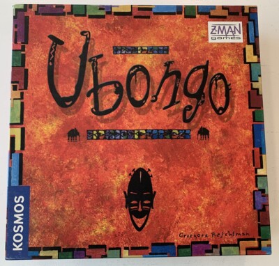 Ubongo Pattern Matching Puzzle Race Board Game | Kosmos 2005 | Complete VGUC