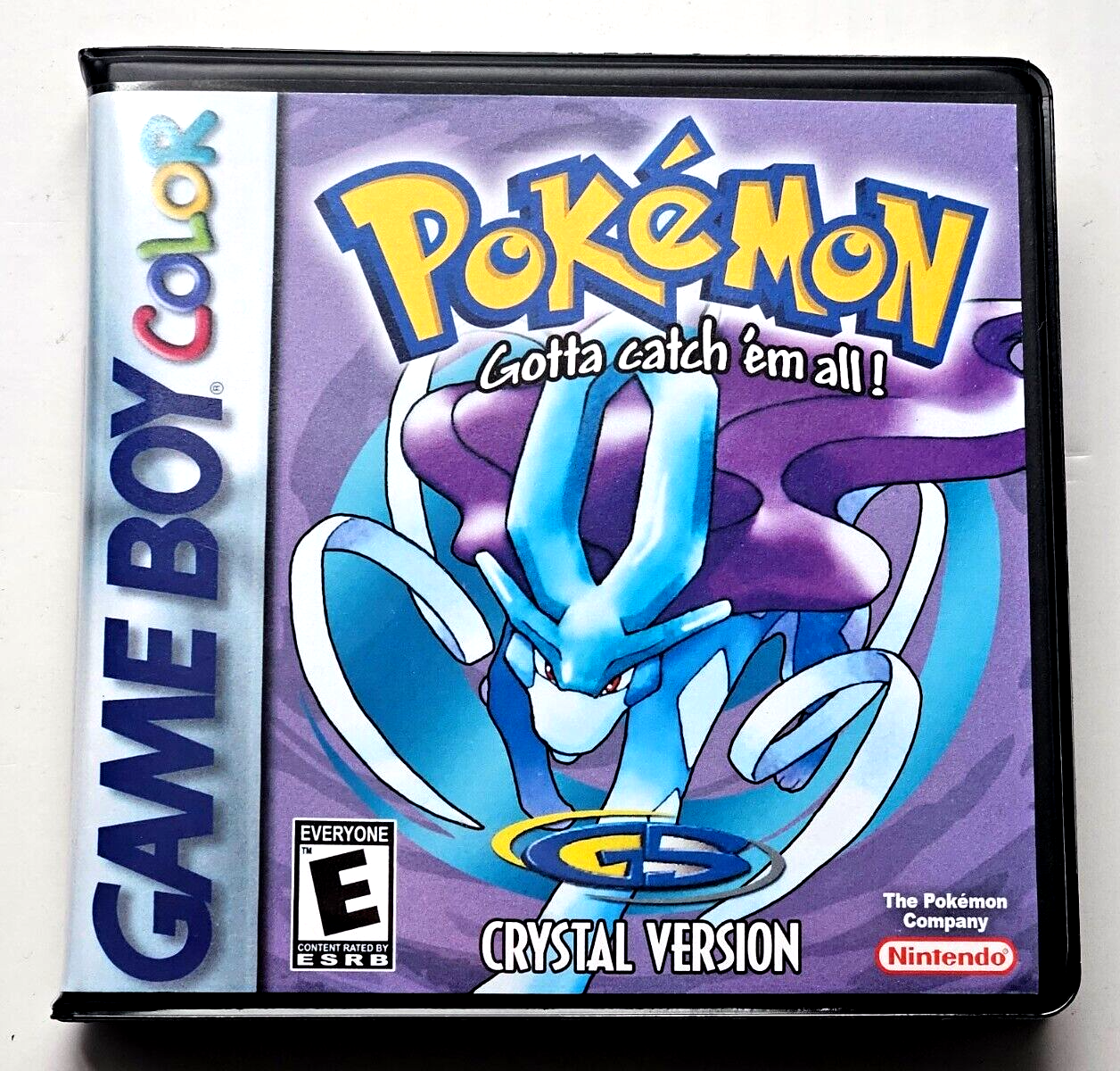 Nintendo チラシ GAMEBOYCOLOR ポケットモンスタークリスタル Pokemon Crystal Version GameBoy Color Nintendo GBC from