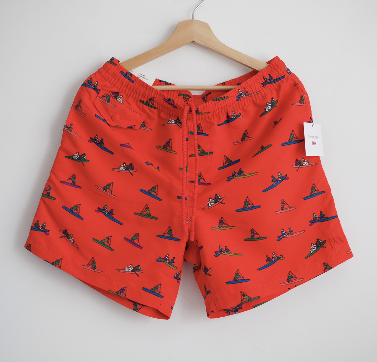 JW Anderson rowing print Uniqlo utility active shorts NEW | eBay