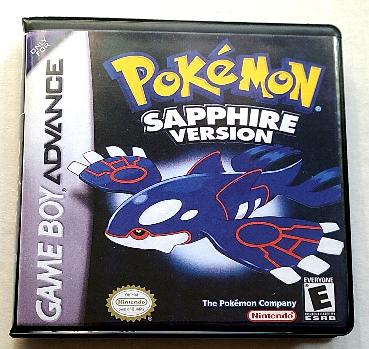 Pokémon Sapphire Version Pokemon CASE ONLY Game Boy Advance Pokémon Sapphire Version Pokemon CASE ONLY Game Boy Advance