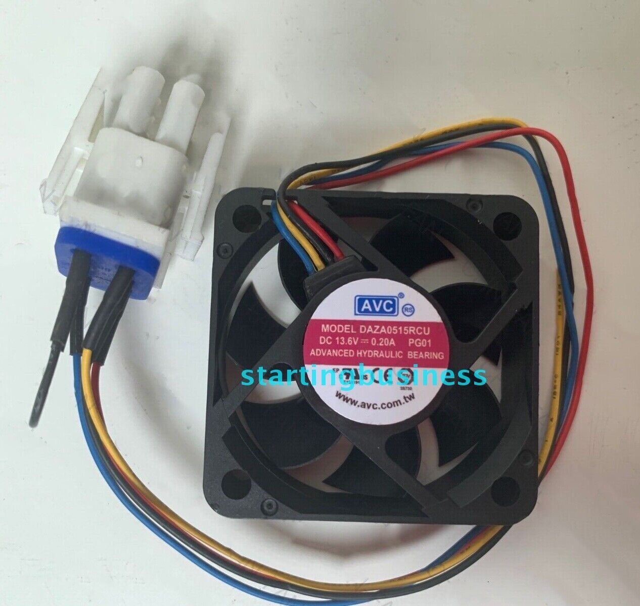 エーフィδ AVC DAZA0515RCU 13.6V 0.20A 4-wire plug 5015 waterproof cooling