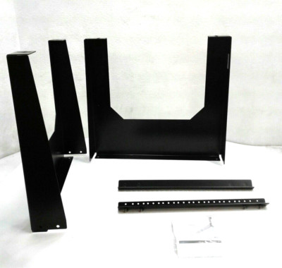 ICC Wall Mount Rack 8RMS Black ICCMSWMR08 19.75''Width x 17.75''Height x 18''Depth