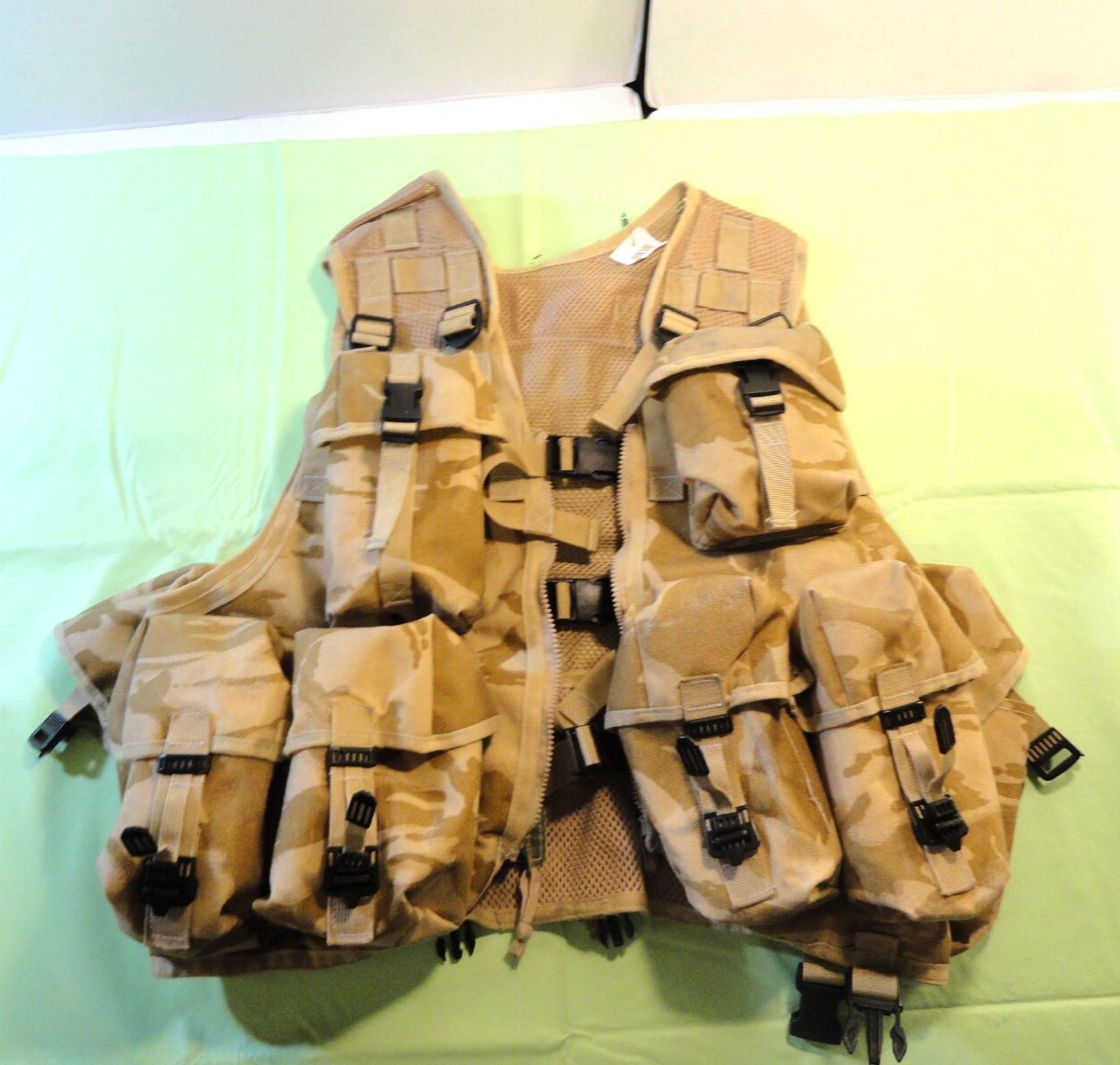 トップス LESS TAILOR \"MILITARY VEST\" Tactical Vest Tan Plate Carrier Military Matches Vest