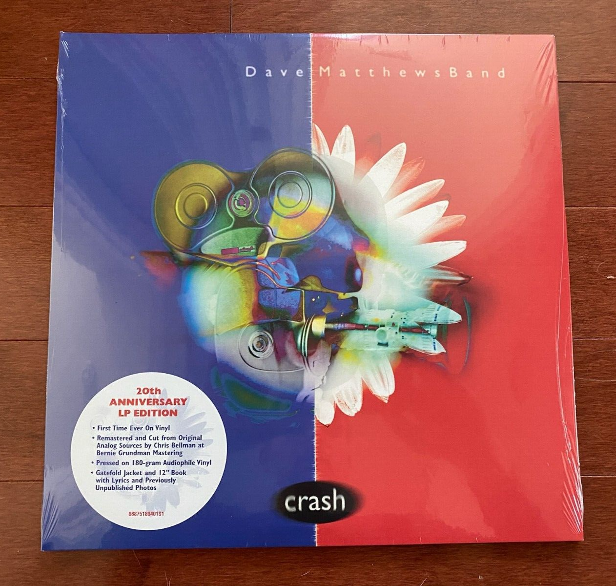 米2LP Dave Matthews Band Crash 88875189401 Bama Rags Records /00520 Dave Matthews Band - Crash - 2LP 2016 Bama Rags Records, EX/NM
