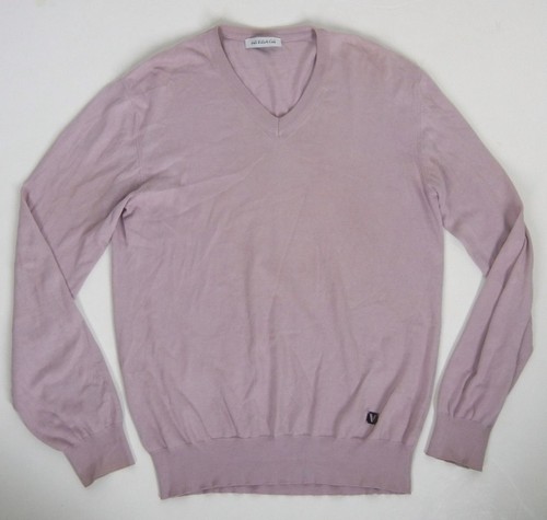 VERSACE KNIT SWEATER (THIN 36 COTTON MULTICOLOR A88420 Used