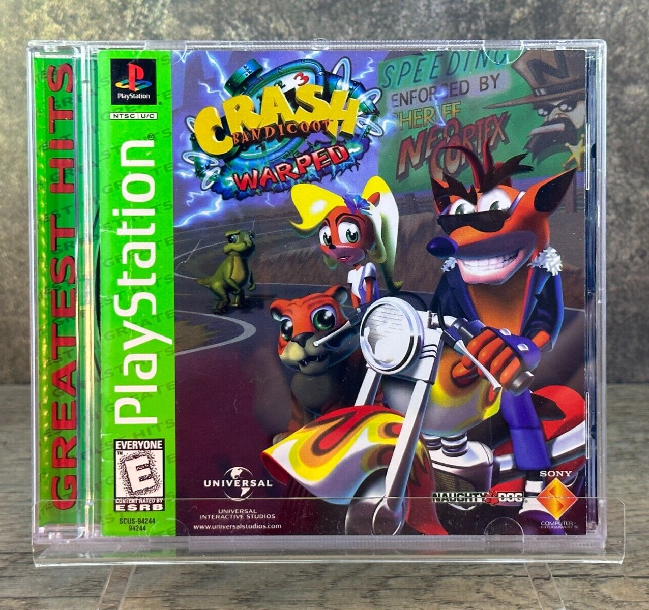 PlayStation - PS★CRASH BANDICOOT WARPED 海外版 Crash Bandicoot 3 Warped (PlayStation 1, 1998) PS1 Greatest