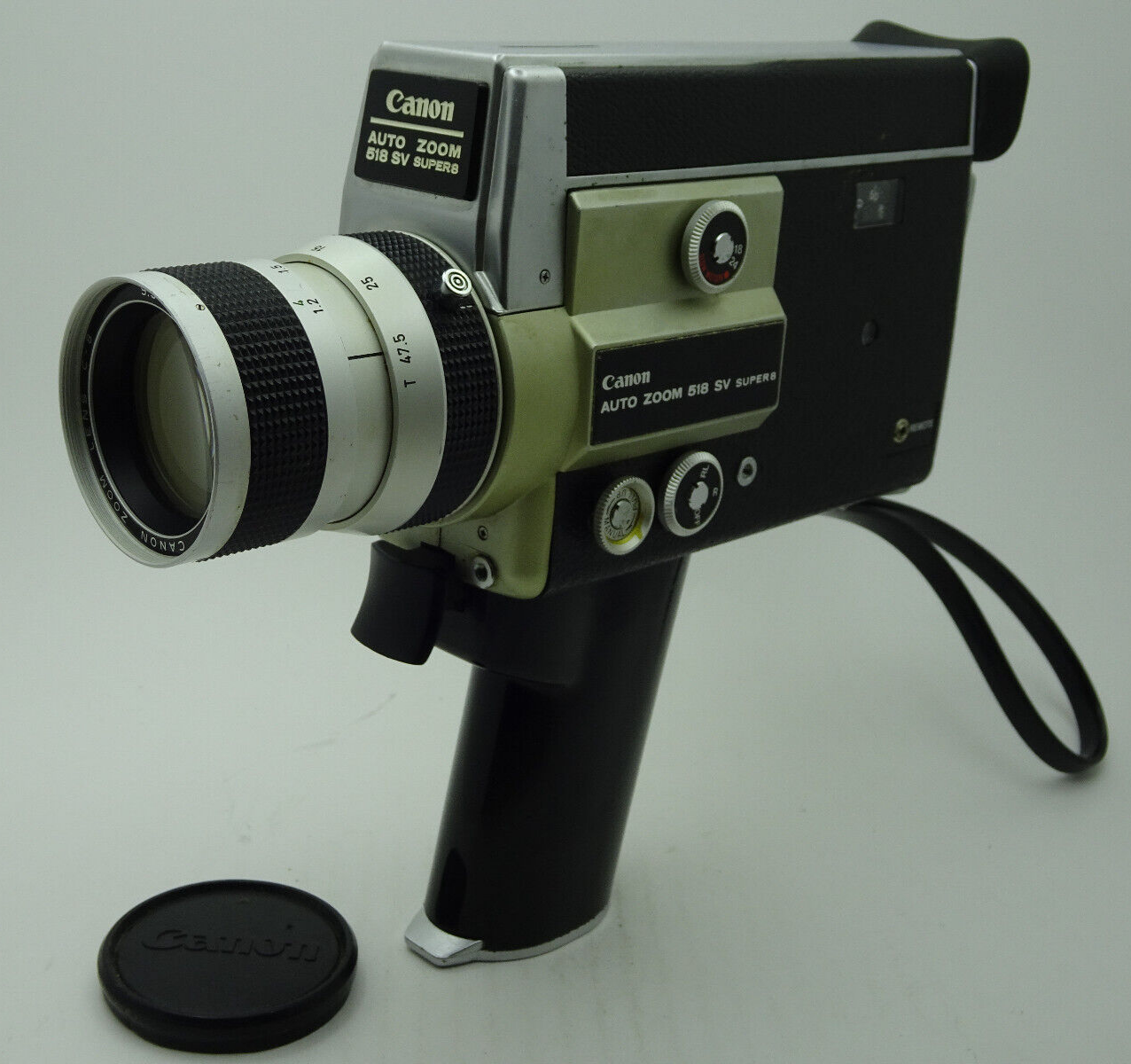 Canon Auto Zoom 518 Super 8 Movie Video Film Camera Tested Canon Auto Zoom 518 Super 8 Movie Video Film Camera Tested