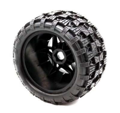 Powerhobby Raptor MX Belted All Terrain Tires Mounted 17mm (4) FOR Traxxas Maxx