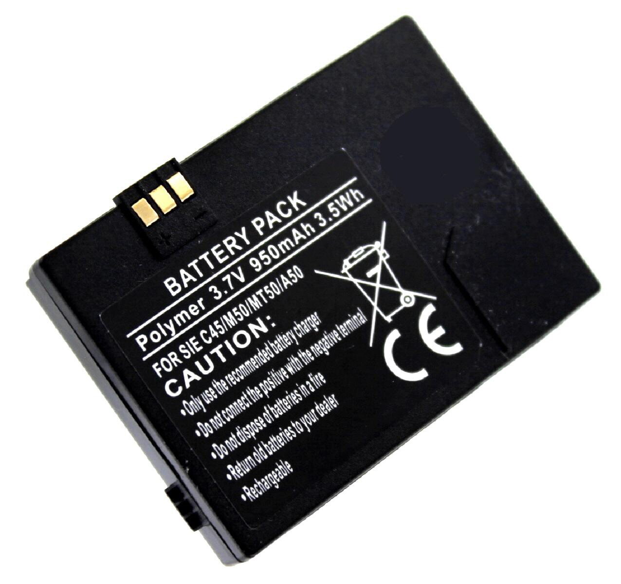 Akku kompatibel mit Siemens A50 3.6 Volt 750 mAh 2.7 Wh LiIon Akku