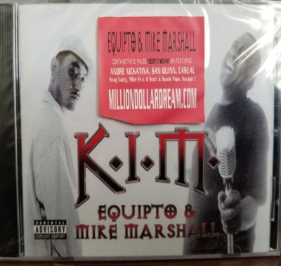 Equipto & Mike Marshall K.I.M. CD SUPER RARE O.O.P BAY AREA RAP COMPILATION 