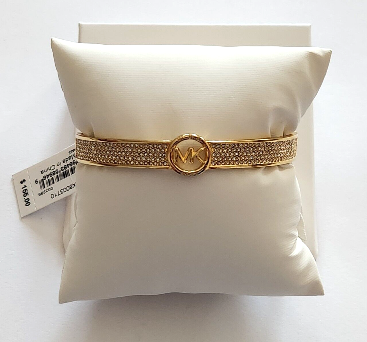 Michael Kors MKJX8003710 Bracelet Gold Crystal New- | eBay