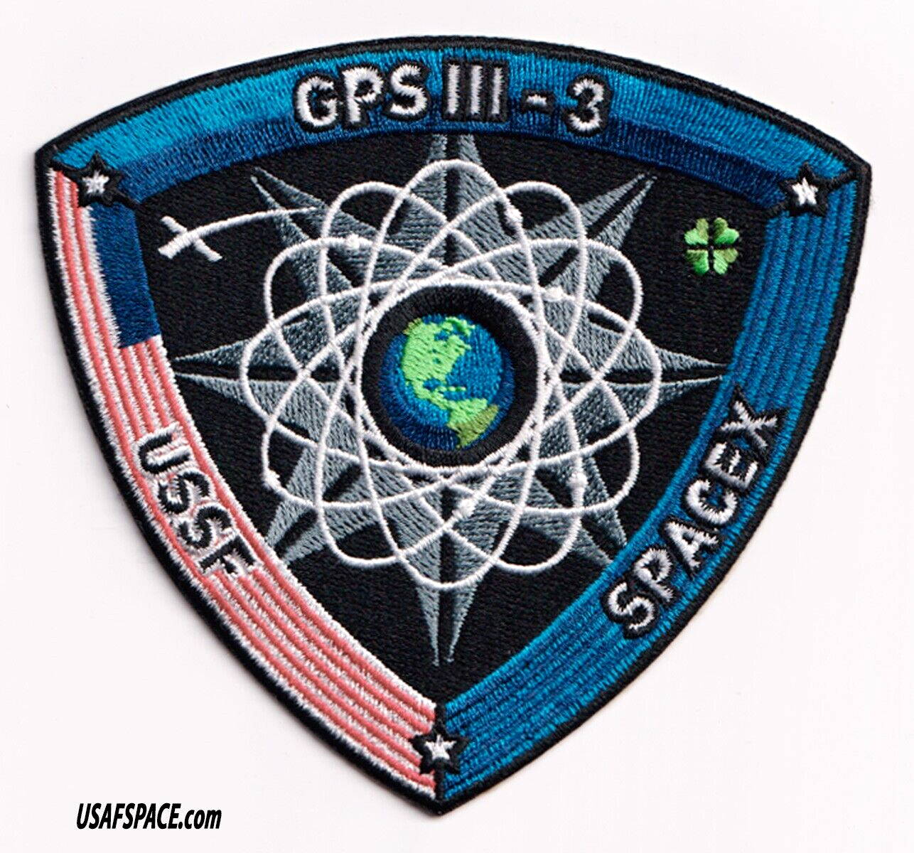 Authentic GPS III-3 SPACEX FALCON-9 Launch USSF SATELLITE Mission