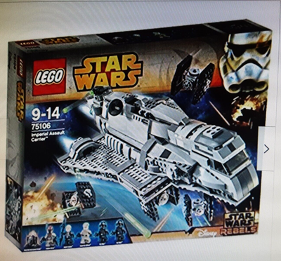 LEGO 75106 STAR WARS REBELS IMPERIAL ASSAULT CARRIER New/Sealed | eBay