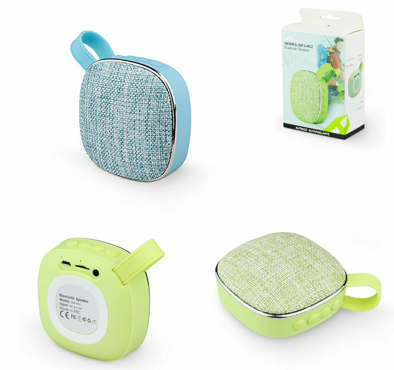 Cassa Speaker Bluetooth Tf Usb Vivavoce Cellulare Smartphone Tablet Spa-012