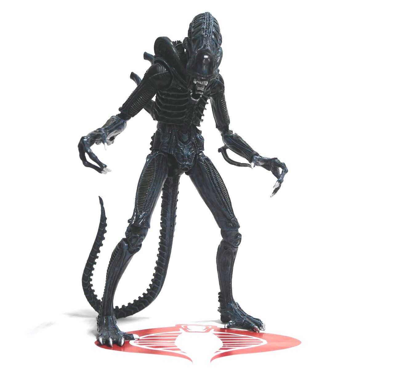 Aliens Action Figure Blue Xenomorph Warrior Alien 9