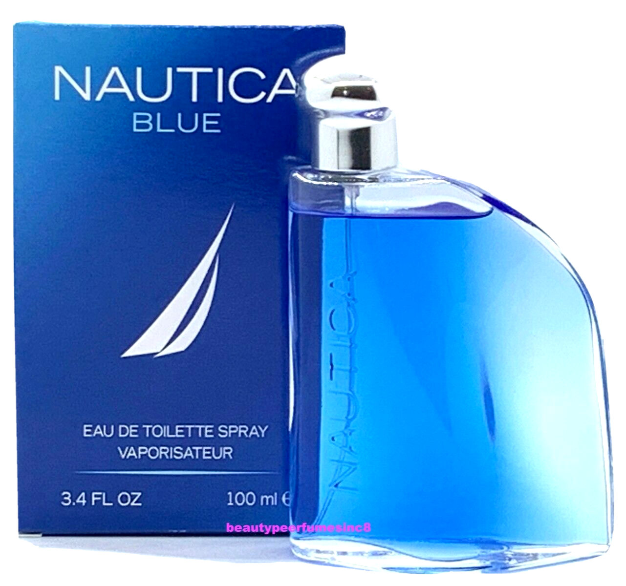 Nautica Blue for Men 3.4oz Eau De Toilette Spray New in Box