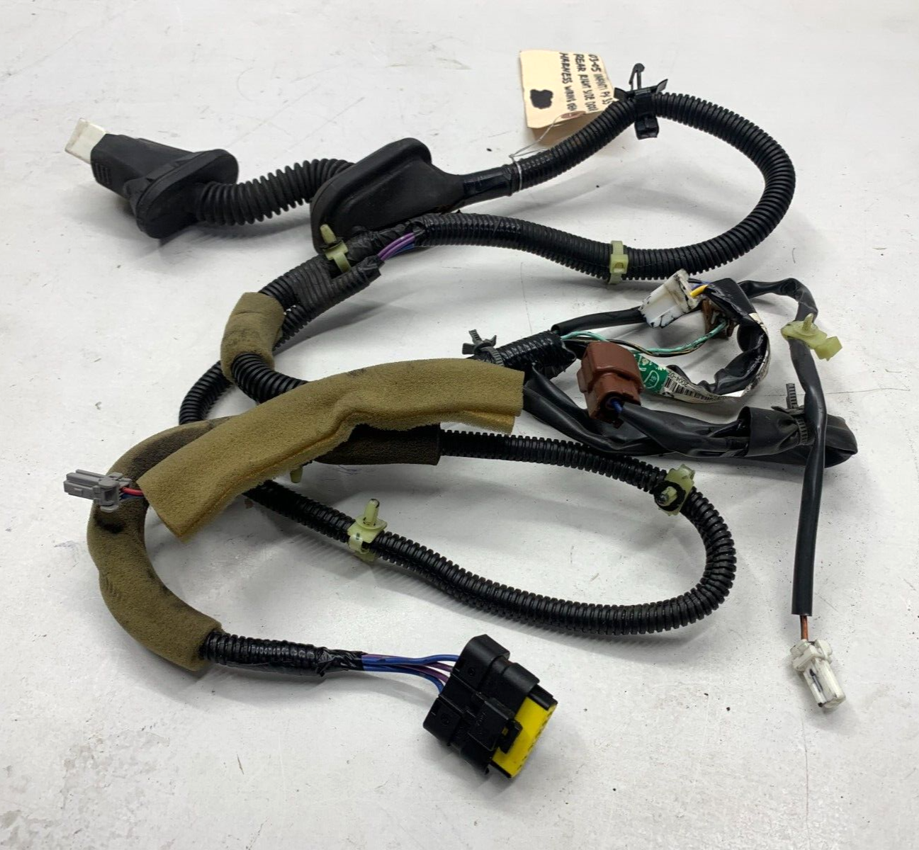 Infiniti FX35 FX45 Rear Right Passenger Door Wire Wiring