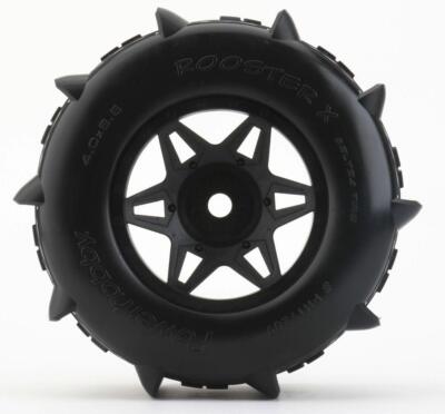 Powerhobby BELTED Sand / Snow / Water Paddle Tires Wheels FOR Traxxas X-Maxx 8S