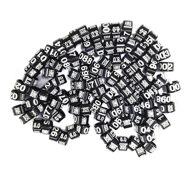 Bagues Oiseaux En Aluminium 2025 Canaris Exotique Perruche(2.0/2.5/2.9/3.0..11mm