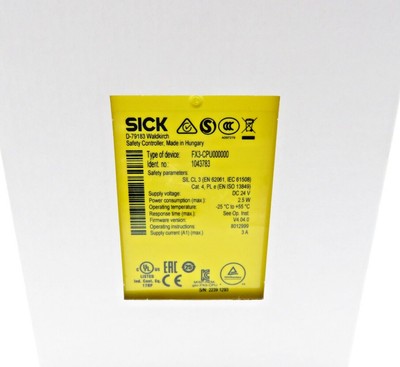 New in box SICK FX3-CPU000000 1043783 Controller FX3CPU000000 Free Shipping