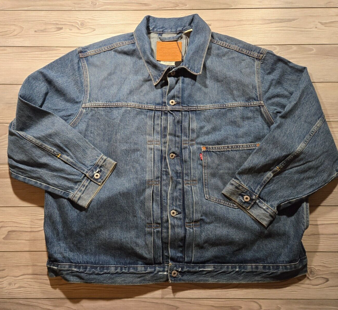 再入荷》Levi's(リーバイス) 別注 Type 1 Trucker Jacket BLACK