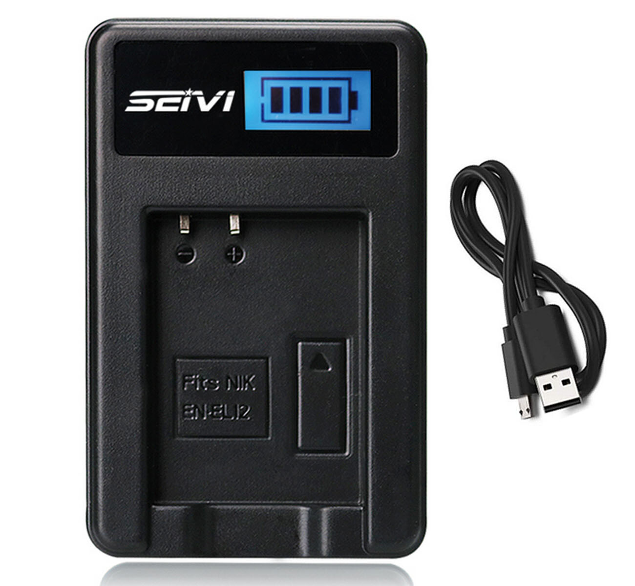 Nikon COOLPIX S710 本体と充電器 Battery Charger For Nikon Coolpix S31, S70, S710, S800c