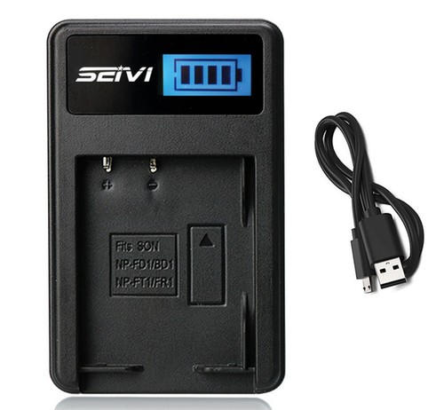 Battery Charger for Sony Cyber-shot DSC-T50, DSC-T70, DSC