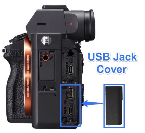 Sony A7iii ILCE-7iii 7iii A7M3 USB Jack Cover Lid Sony A7iii ILCE-7iii 7iii A7M3 USB Jack Cover Lid