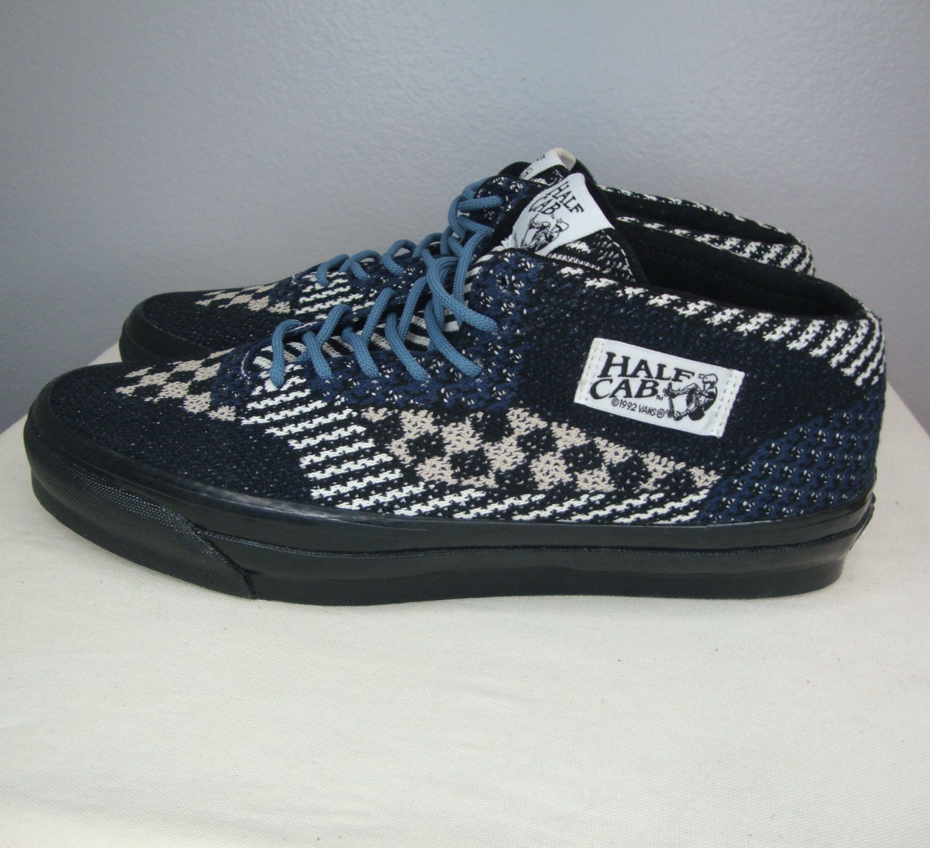 靴 OTW by Vans Half Cab Reissue 33 Vans OTW Half Cab Reissue 33 'Green Engineered Knit