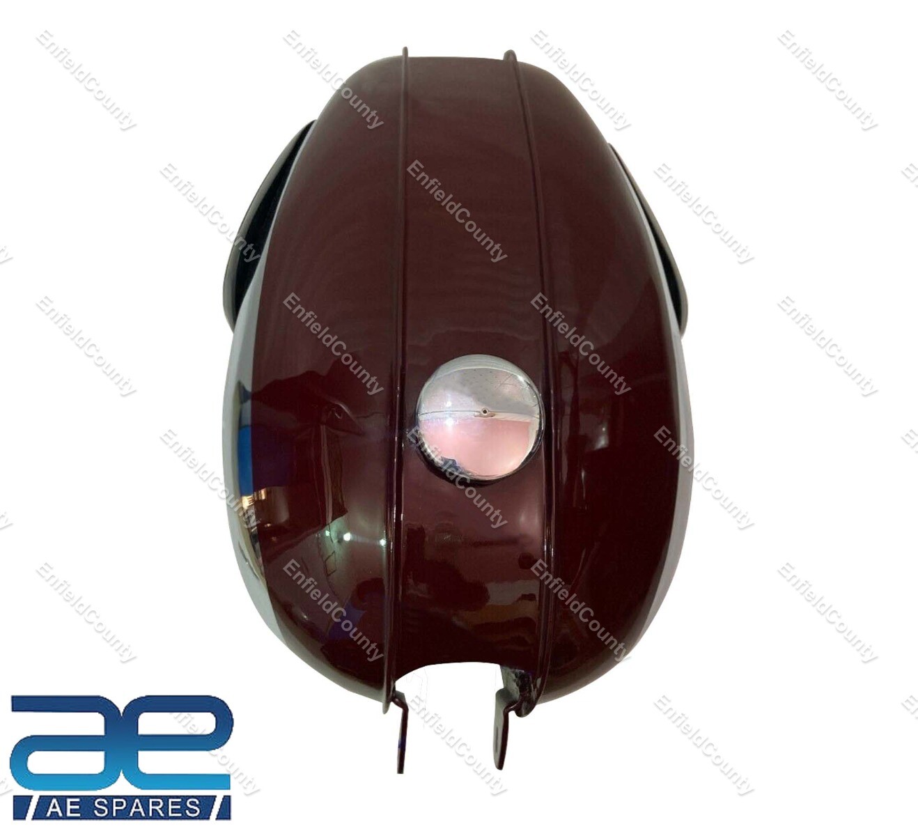 BSA C10 C11 C12 C11G 250 PLUNGER MODEL MAROON & CHROME &KNEE PAD PETROL TANK  