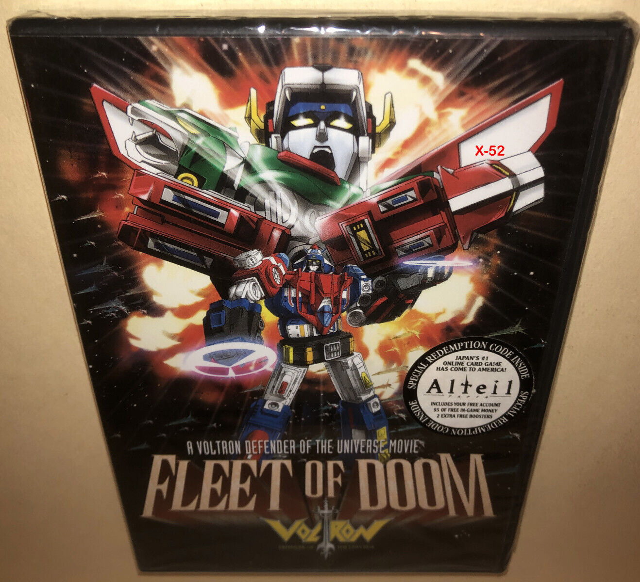 Voltron Fleet of Doom DVD GoLion Dairugger teamup Defender