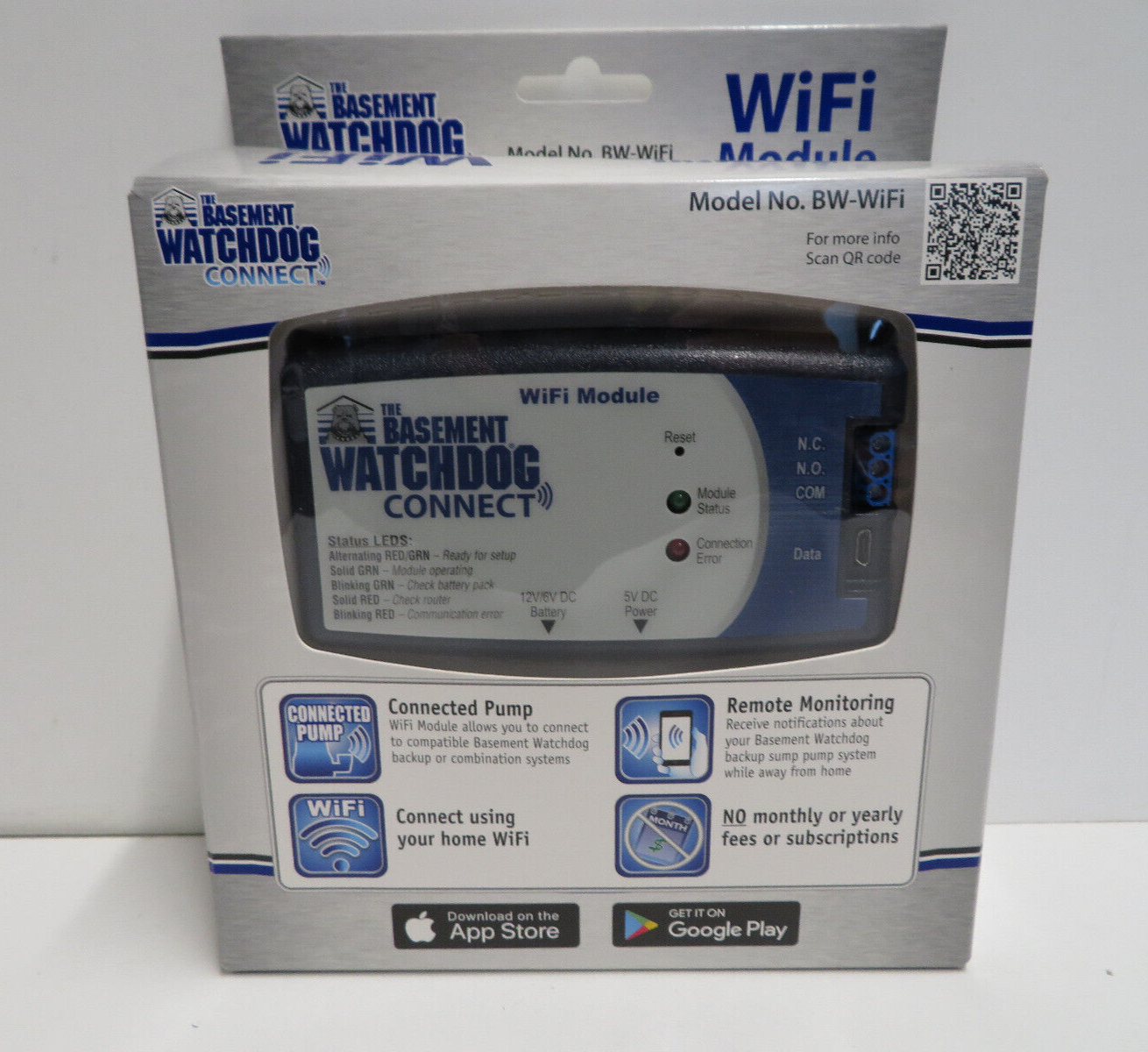 THE BASEMENT WATCHDOG Sump Pump Battery Backup WiFi Module BW-WiFi NEW