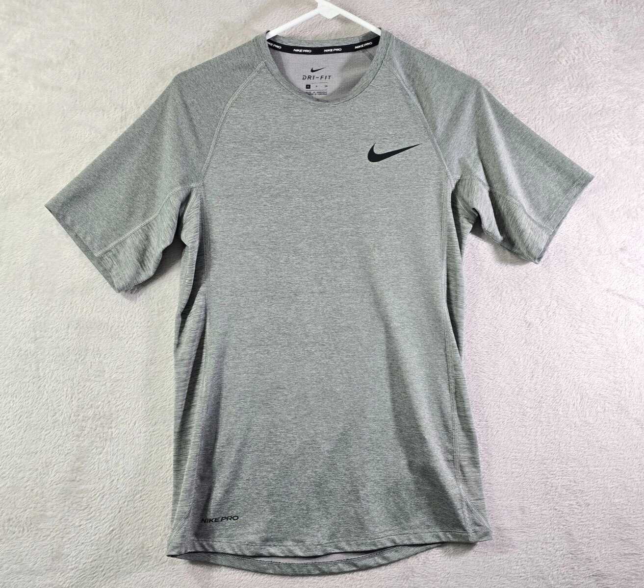 nike dri fit t shirt mens grey