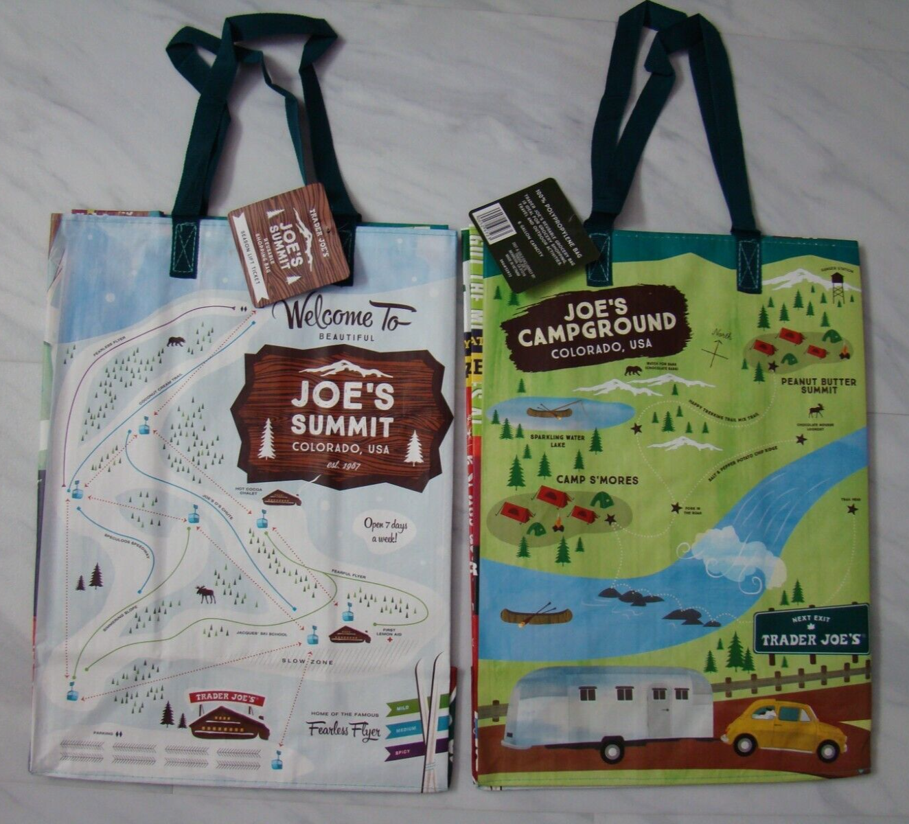 New Trader Joe's Colorado Reusable Mystery Bag Shopping Grocery
