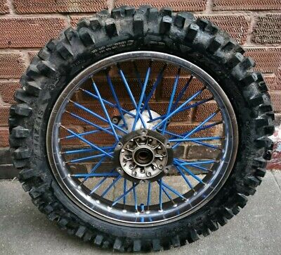 Genuine Yamaha WR125 REAR Wheel Good Used condition With Maxxis Tyre18' WR124X/R