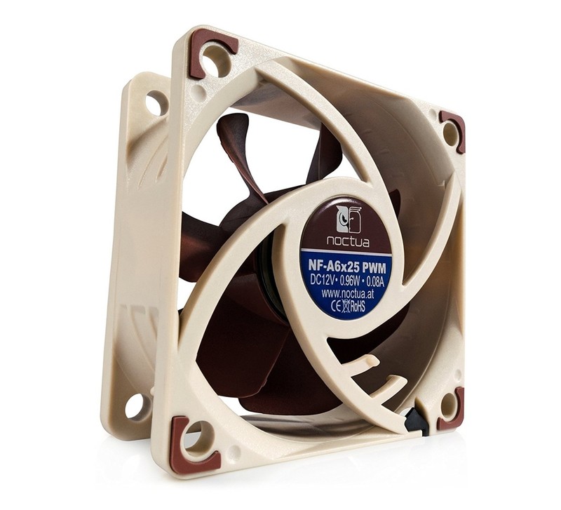 Noctua NF-A6x25 PWM, Gehäuselüfter (PWM-Anschluss, 60mm)