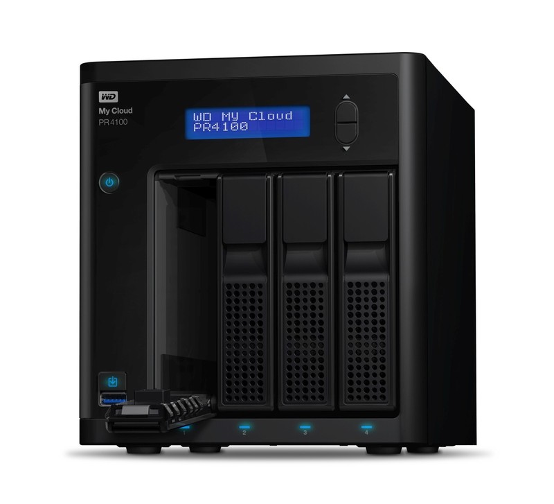 Western Digita 24TB My Cloud Pro PR4100, NAS - schwarz, WDBNFA0240KBK