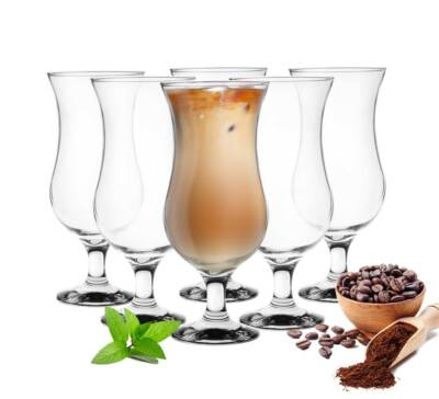6 Stück Cocktailgläser 480ml  Longdrinkgläser Trinkgläser Cocktailglas B-Ware
