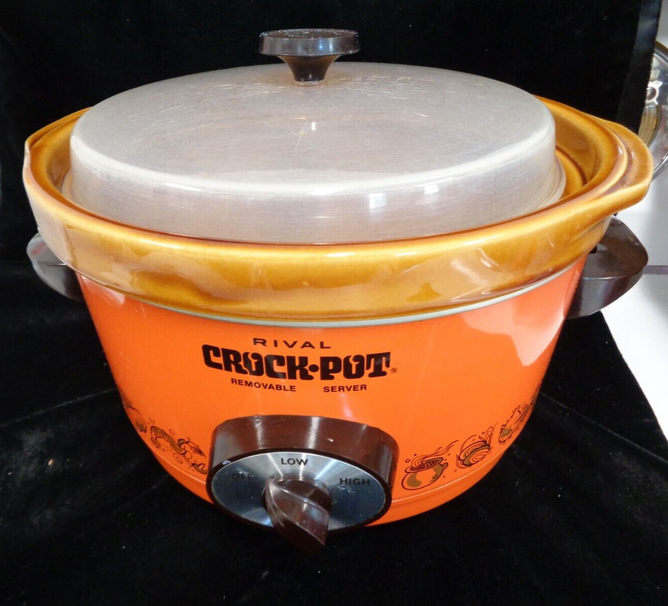 レトロなCrock-Pot スロークッカー オレンジ 2025年最新】Crockpotの人気アイテム - メルカリ