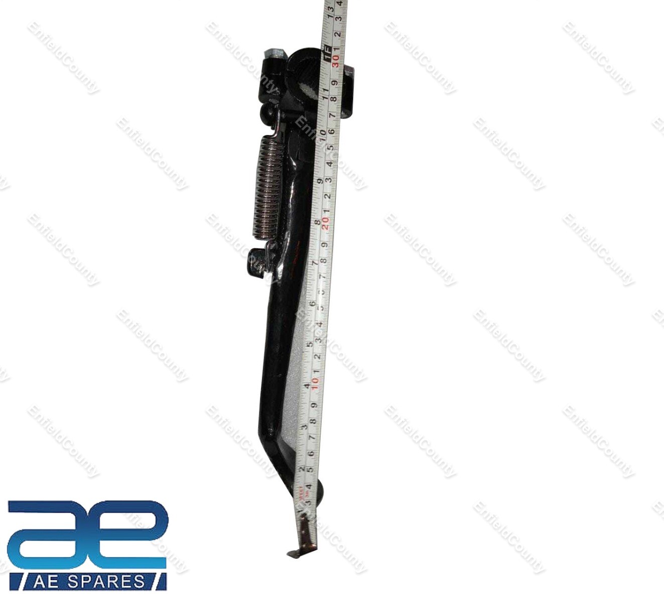 For Norton Triumph BSA Side Stand Kick Chopper 1" Clamp on Universal Frame 