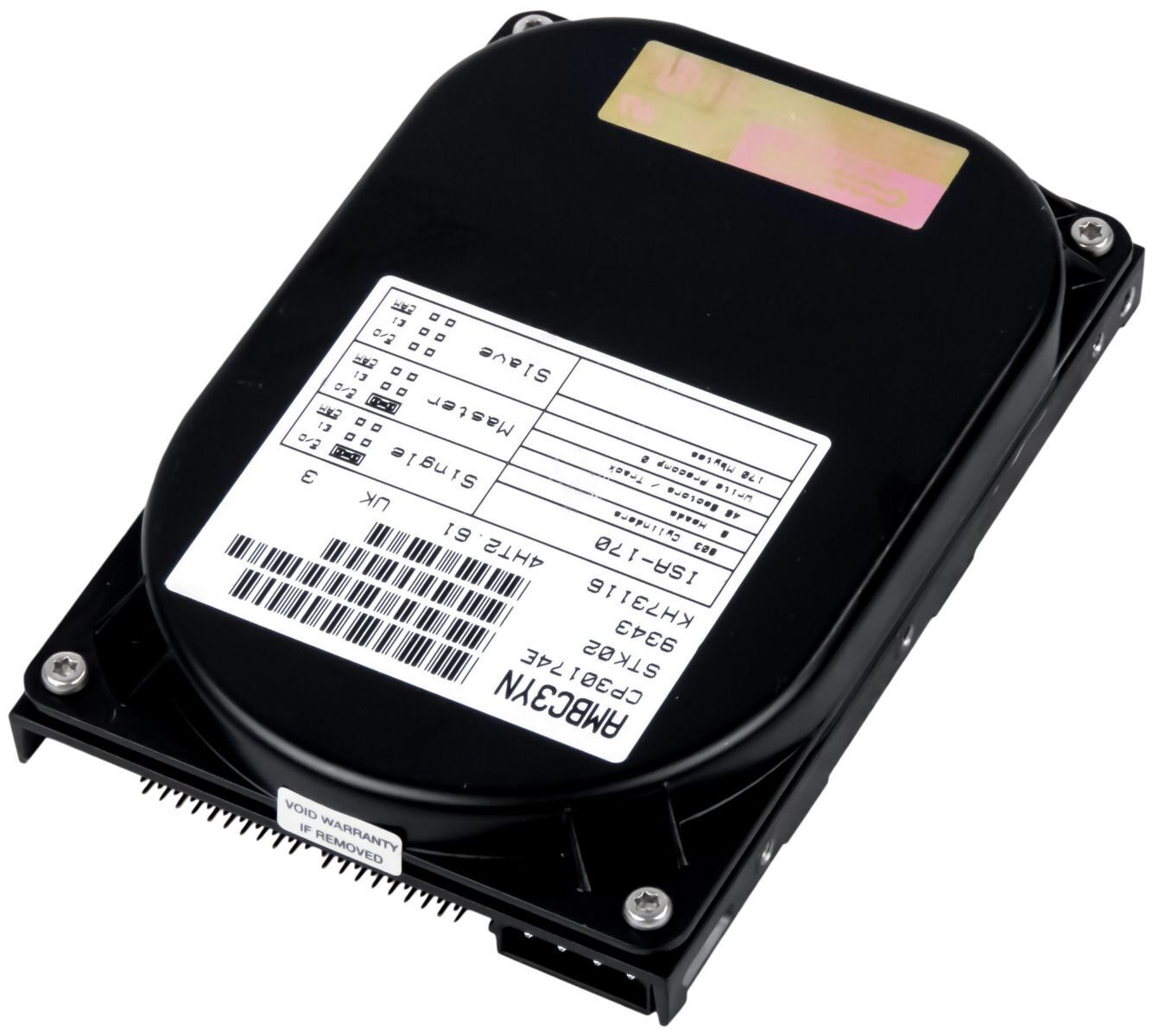 Hard Drive Conner CFS420A 420MB 32KB Cache 3600RPM ATA PATA Hard Drive Conner CFS420A 420MB 32KB Cache 3600RPM ATA PATA