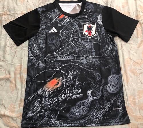 Japan Soccer Jersey Special Concept Samurai Black Edition Small | eBay