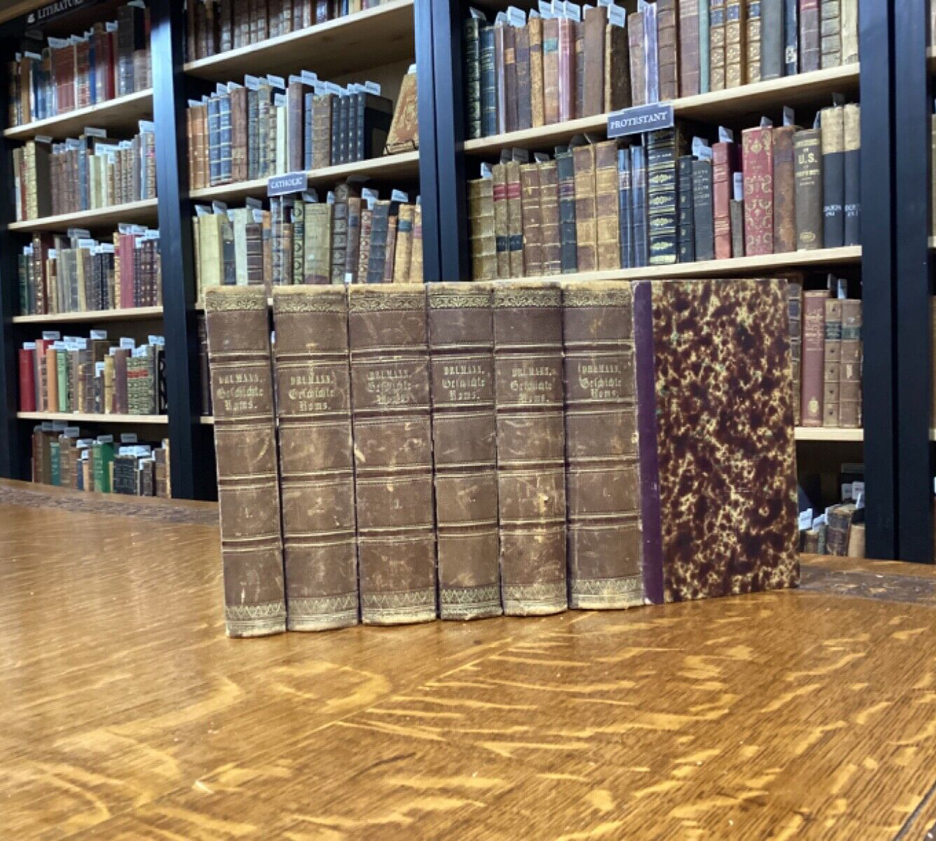 1834 Six Volume Set Geschichte Roms in Seinem Uebergange 1834 Six Volume Set Geschichte Roms in Seinem Uebergange