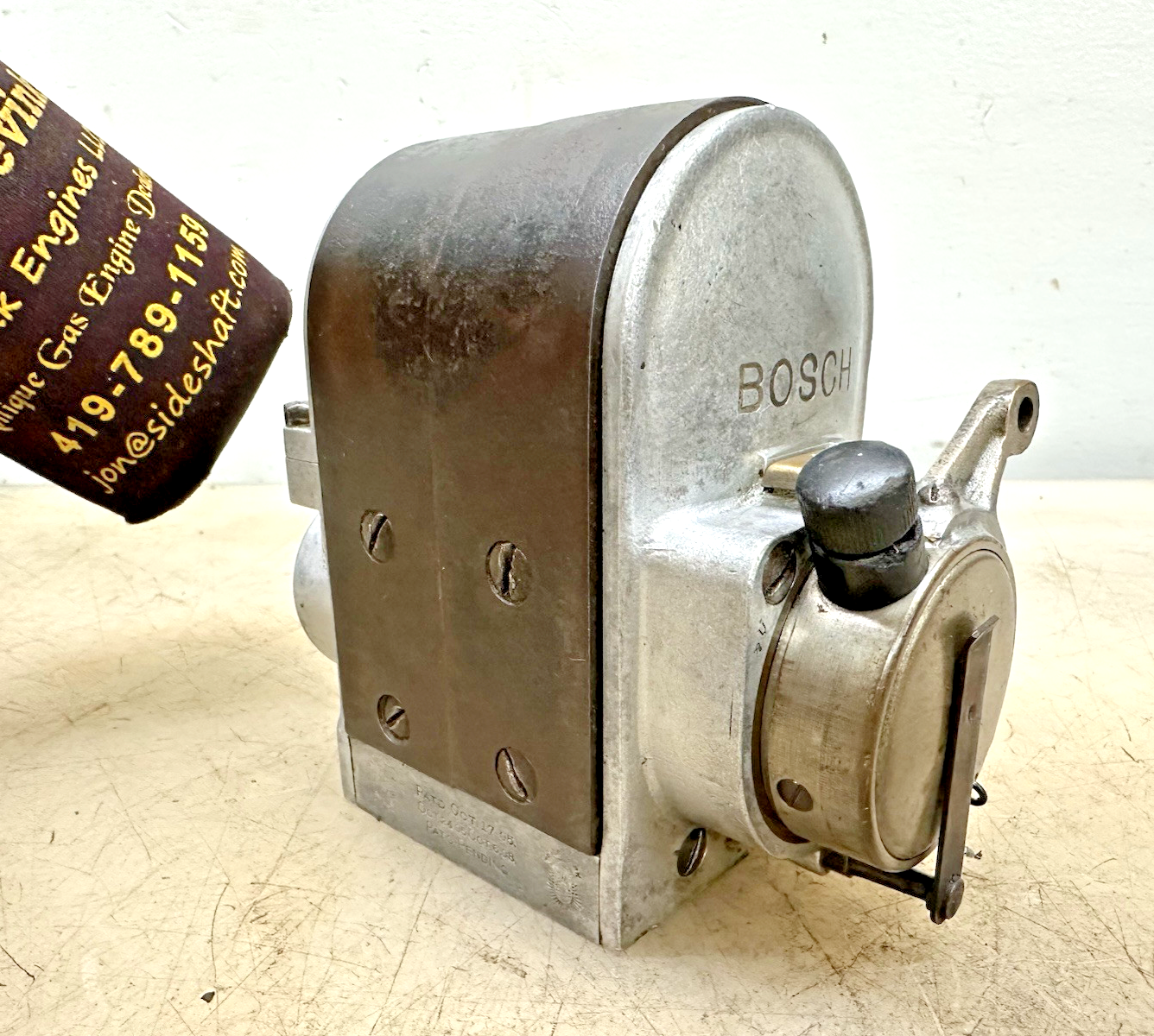 BOSCH ZE1 SINGLE CYLINDER MAGNETO Ser No. 1189486 for