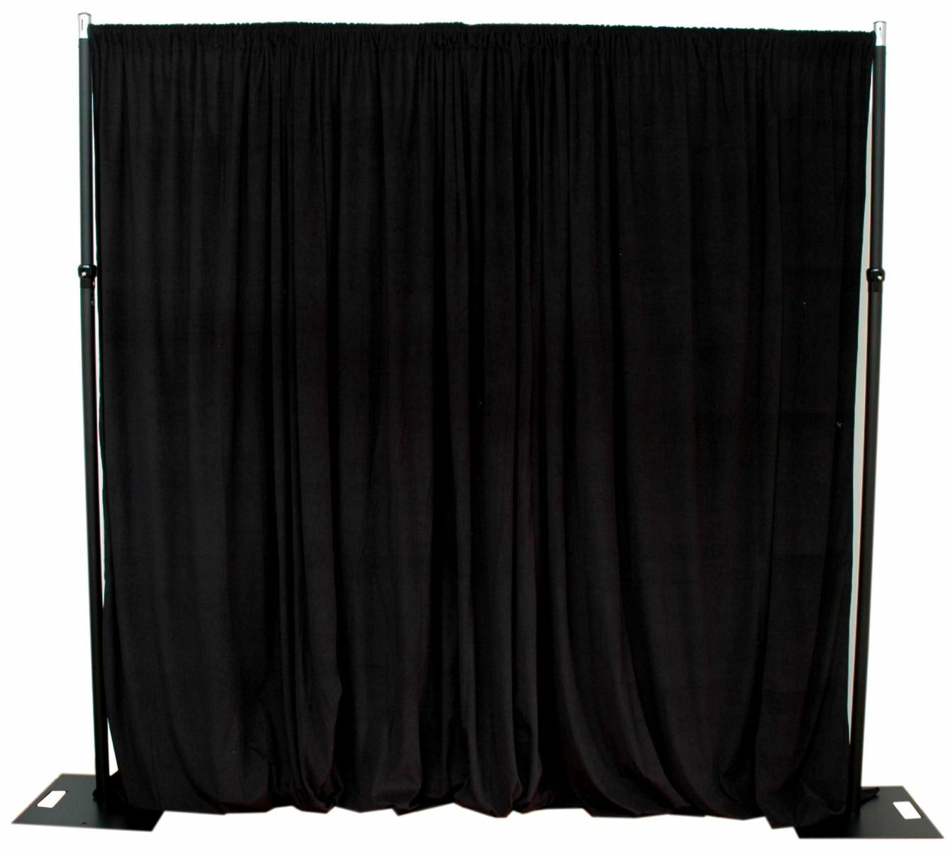 1.52.4m high / wide BLACK Aluminium Pipe and Drape system eBay